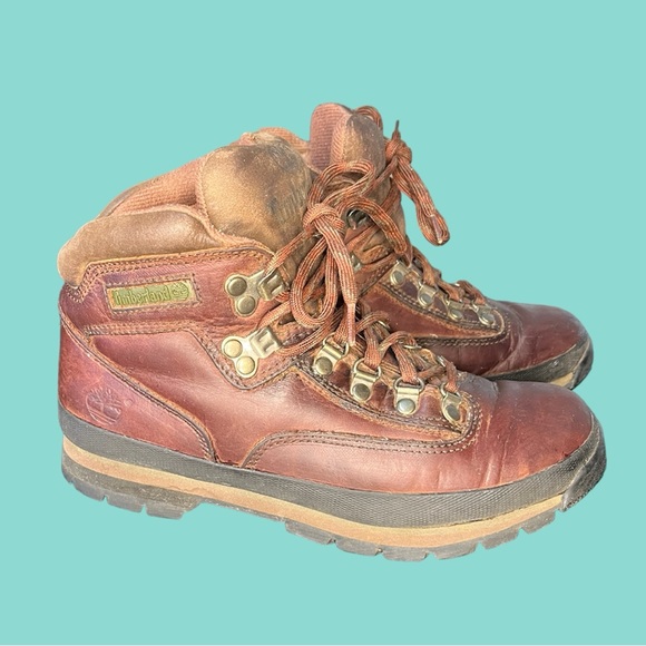 90s Vintage Timberland Euro Hiker Boots - Picture 3 of 6